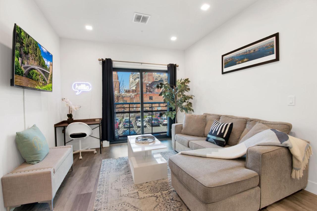 Nest Away 2 Queen Near Ewr-Penn- Free Parking Apartment Newark Luaran gambar